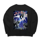 the nakayoshi sup″RAY″ from RYMZの人類最後の日 Big Crew Neck Sweatshirt