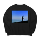 en_madeの万歳！！ Big Crew Neck Sweatshirt