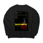 GUNE GUNEのサーチライトリリー Big Crew Neck Sweatshirt