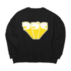 つづくくんのつづくくん Big Crew Neck Sweatshirt