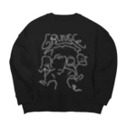 ぐにゃんじROCKのぐにゃっとしたグラミー賞 Big Crew Neck Sweatshirt