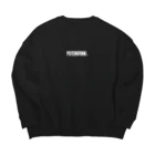 WooHooのPSYCHOFUNK ミニロゴ ビッグシルエットスウェット Big Crew Neck Sweatshirt