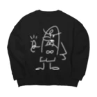 東海道中膝栗毛のゆび刑事 Big Crew Neck Sweatshirt