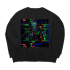 kouhei katoのFUTURE_man_1 Big Crew Neck Sweatshirt