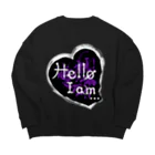 Hello I am ...のSNS-BL Big Crew Neck Sweatshirt