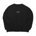 わんわんの大盛り無料 Big Crew Neck Sweatshirt