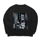 StrangeCapsule（ストレンジカプセル）のcell (両面) Big Crew Neck Sweatshirt