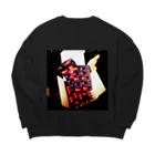 Lost'knotの仏ノ胃ニモ激薬 Big Crew Neck Sweatshirt