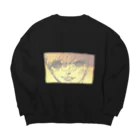 肩幅和尚の肩のむじゃき Big Crew Neck Sweatshirt