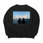 NORMADの夏の終わり Big Crew Neck Sweatshirt