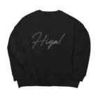 SANKAKU DESIGN STOREのフランクに挨拶してみる。 Big Crew Neck Sweatshirt