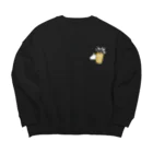 空きっ腹に酒のSKPPRNSK - BEER Big Crew Neck Sweatshirt