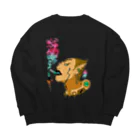 HElll - ヘル - の地獄で一服ヲ 《滅》ビックシルエットスウェット Big Crew Neck Sweatshirt