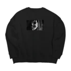 ナカムラのの光と歪み Big Crew Neck Sweatshirt