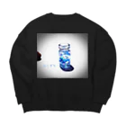 ぽんぽこやのおくすり。 Big Crew Neck Sweatshirt