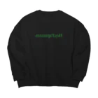 Hey,のHey,Paparazzo. Big Crew Neck Sweatshirt