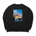 SHRIMPのおみせのNO密徘徊 Big Crew Neck Sweatshirt