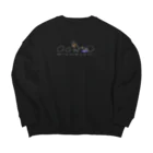 ナイロドノのたまごとペンギンとカナヘビ Big Crew Neck Sweatshirt