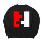 BLESPのLOGOs Big Crew Neck Sweatshirt