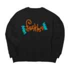 Halloween のfrecklesロゴ Big Crew Neck Sweatshirt