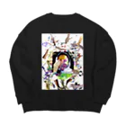 大嶋。の欲 Big Crew Neck Sweatshirt