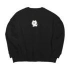 柑橘めたるのきばみちゃんグッズ Big Crew Neck Sweatshirt