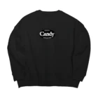 SAKKA ZAKKAのスナックCandy広島1 Big Crew Neck Sweatshirt