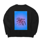 夢作屋 ハンドメイドアクセサリー屋ですのうあぁ・・・ Big Crew Neck Sweatshirt