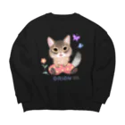 eiponのお店のオリオンくん Big Crew Neck Sweatshirt