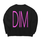 DIMADARA BY VULGAR CIRCUSのDIM_A_DARA PINK/DB_29 Big Crew Neck Sweatshirt