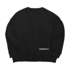 Ms Amaryllis のMs Amaryllis BASIC LOGO 2 Big Crew Neck Sweatshirt