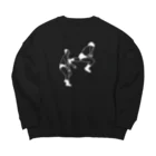 Panic Junkieのローリングソバット Big Crew Neck Sweatshirt