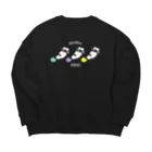 BonBonの風船ガムをふくらますアレクシス Big Crew Neck Sweatshirt