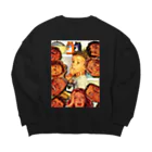 sapphirusのFOUND IT Big Crew Neck Sweatshirt