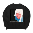 べつんのクールさん Big Crew Neck Sweatshirt