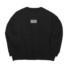 卓商店の卓展2020ロゴマーク-BLACK- Big Crew Neck Sweatshirt