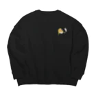 mielnoのsmoker女子 Big Crew Neck Sweatshirt