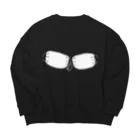 なんか屋の給付マスクブラ Big Crew Neck Sweatshirt