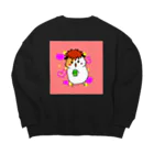 みなまりSHOPのゆかいなモルモット Big Crew Neck Sweatshirt