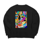 mikoのNAOMI Big Crew Neck Sweatshirt