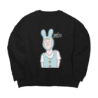 shu mizuharaの継承 Big Crew Neck Sweatshirt