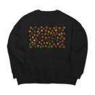 どっと屋のFast food menu Big Crew Neck Sweatshirt