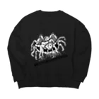 TodomekiのNECHIKOYAAAANN!!(未透過ver.) Big Crew Neck Sweatshirt