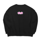 ひ °のぺたしか勝たん🎀💖 Big Crew Neck Sweatshirt