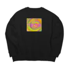 NaMoの下痢気味 Big Crew Neck Sweatshirt