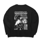 限界破裂 ExplosionLimitのコントロールフリーク Big Crew Neck Sweatshirt