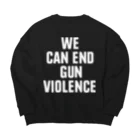 kasweeeeのWE CAN END GUN VIOLENCE ビッグシルエットスウェット