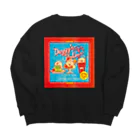 SATONOEのDoggy's Parlour アメリカンテイスト Big Crew Neck Sweatshirt