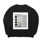 ミノリカワ手榴弾のブルドーザーですビックシル Big Crew Neck Sweatshirt