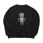 miomioのrobot Big Crew Neck Sweatshirt